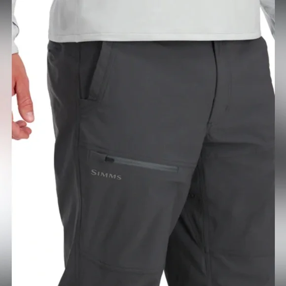 Simms Mens Guide Fishing Pants Slate Short New With Tags Gorpcore Outdoor - Picture 3 of 10
